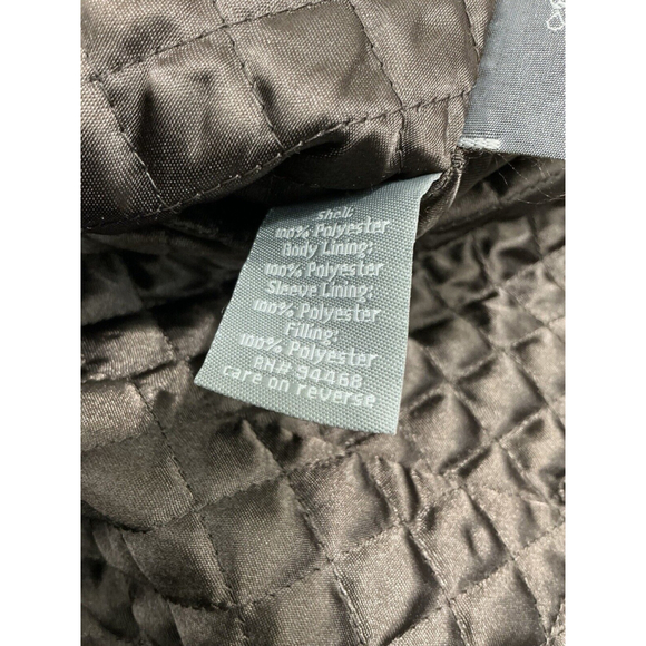 Womans Apt 9 Size XL Brown Button Up Lined Trench Coat - Picture 4 of 9